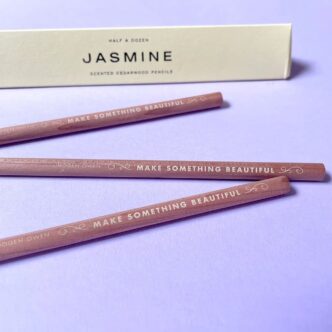 lápices perfumados - jazmín